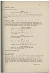 Moe Howard's 27pp. Script Dated November 1938 for The 1939 Three Stooges Film ''Yes, We Have No Bonanza'' -- Very Good Condition
